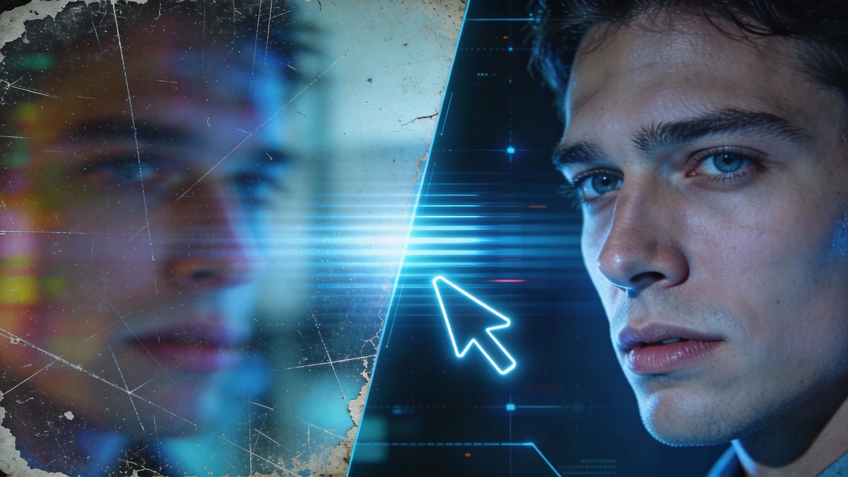 AI修图前后对比