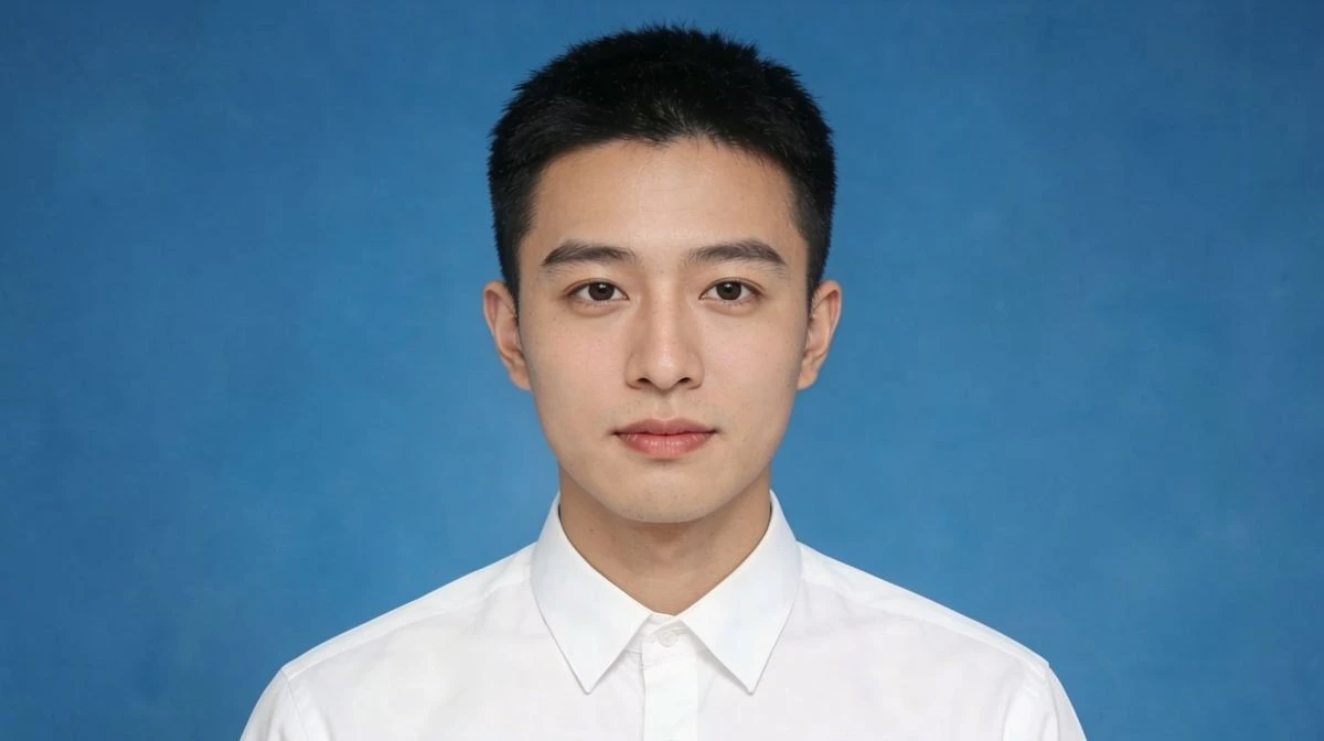 证件照换背景效果展示