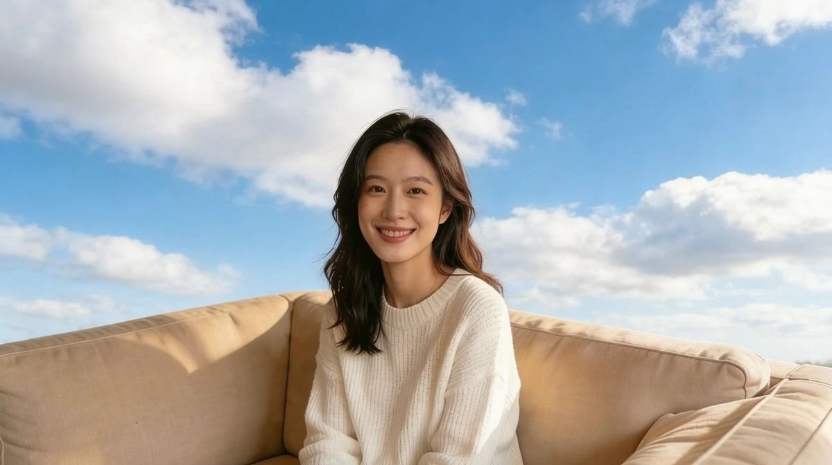 人像图换背景效果展示