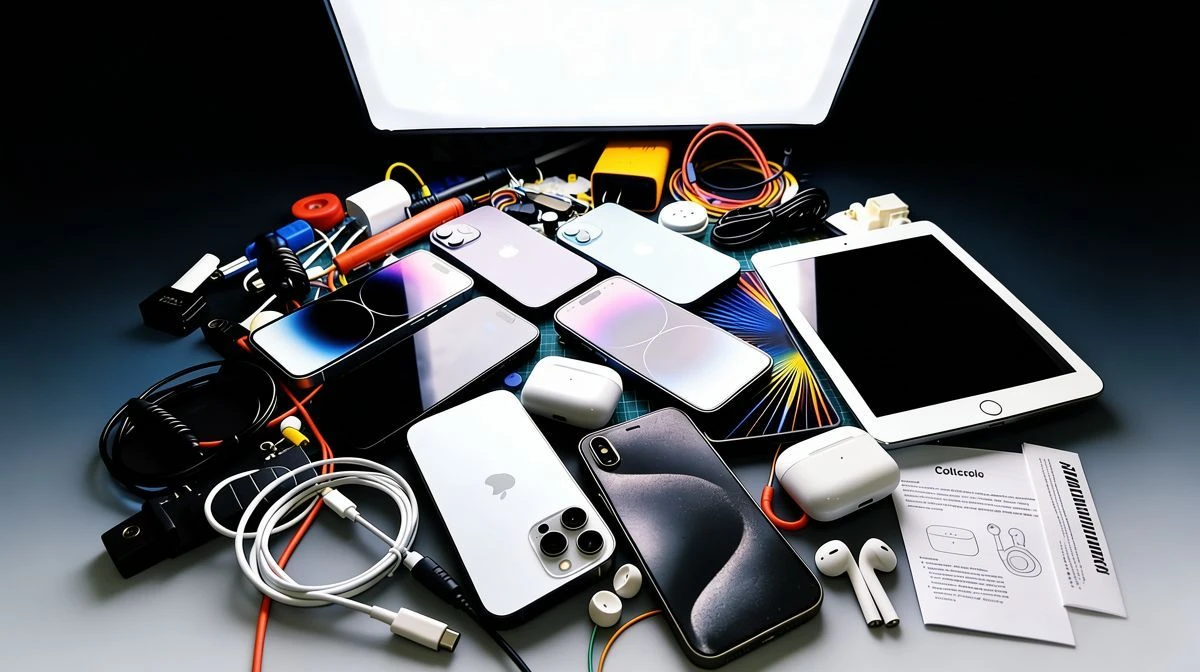 数码产品换背景效果展示