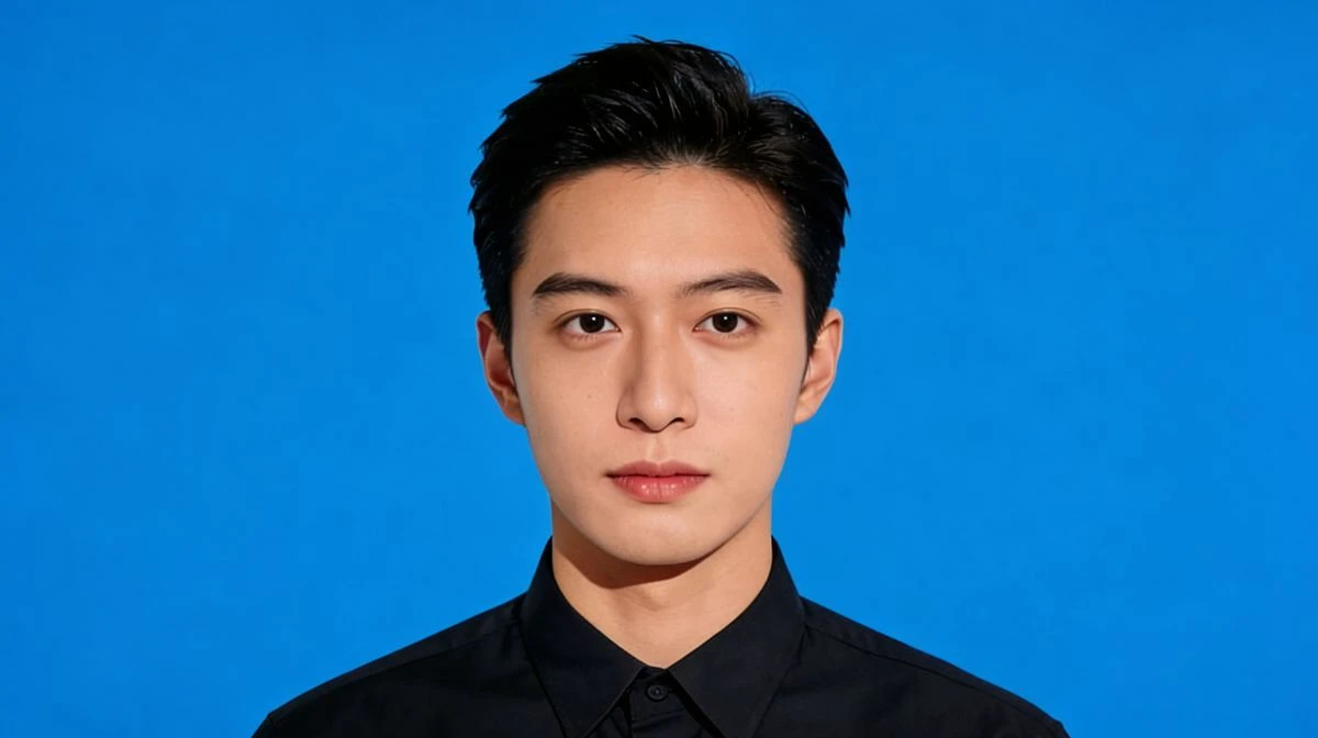 证件照换背景效果展示