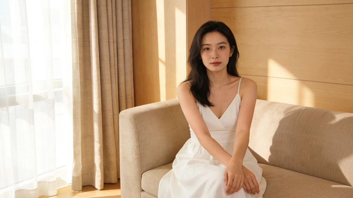 人像照换底色效果展示