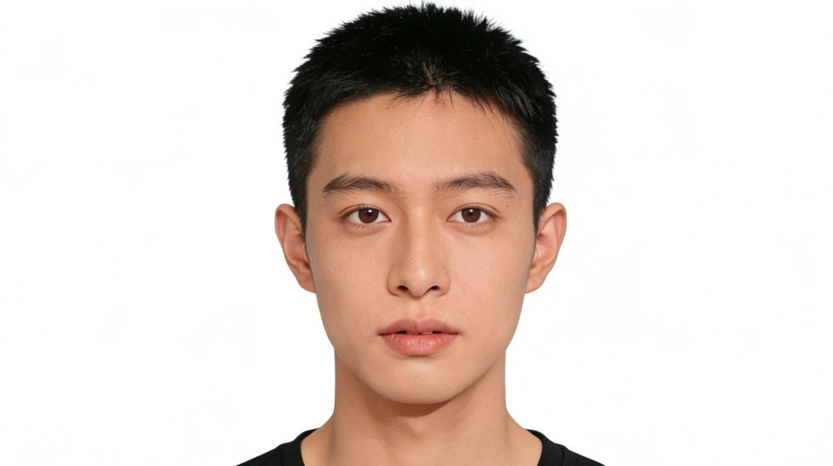 证件照换底色效果展示