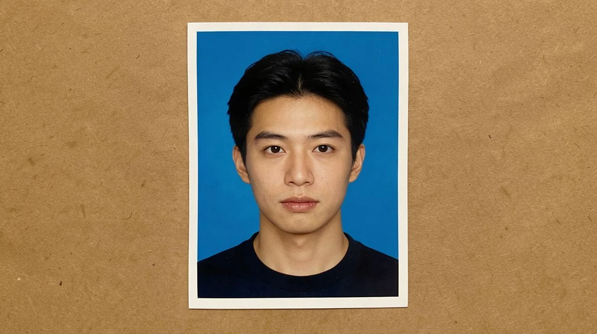 证件照换背景效果展示