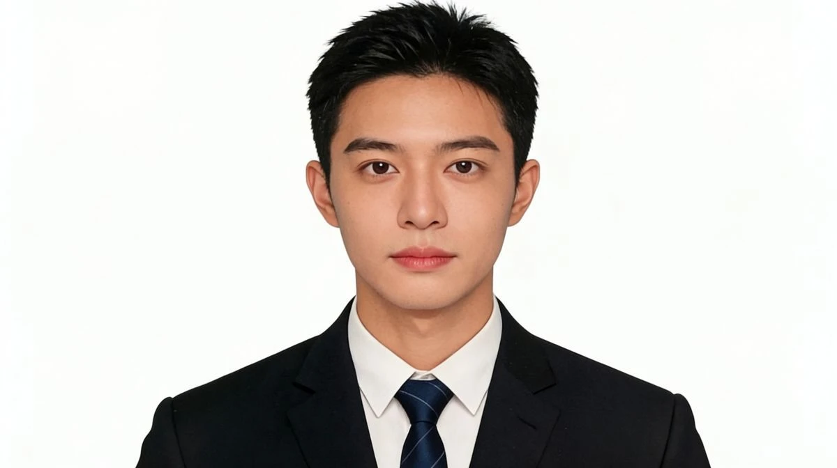 证件照换背景效果展示