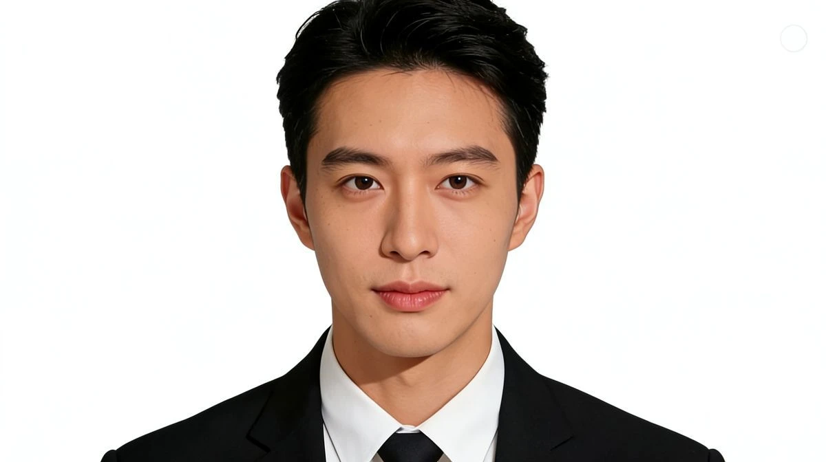 人像白色背景效果展示